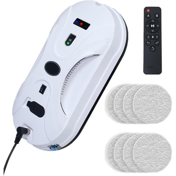 Auto Window Cleaning Robot with AI Path Planning