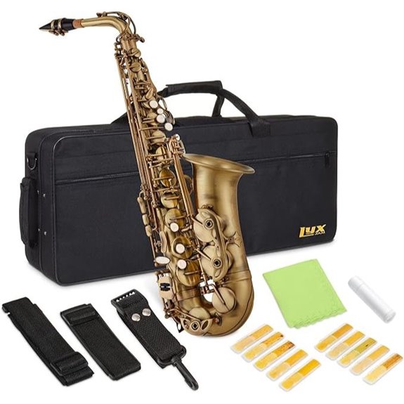 alto e flat saxophone kit