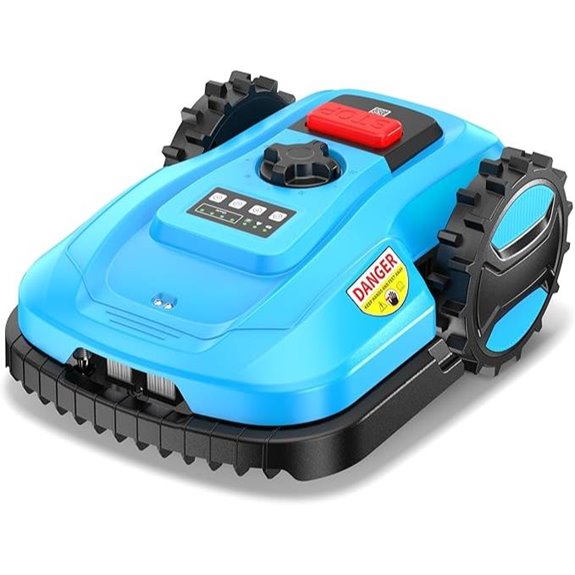 Robotic Lawn Mower with App Control and Battery