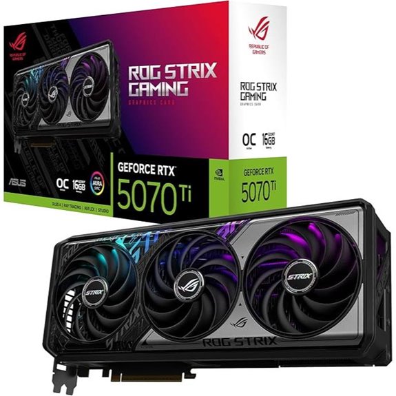 ASUS ROG GeForce RTX 5070 Ti OC Graphics Card