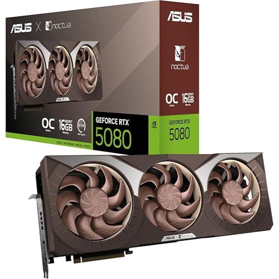 ASUS RTX 5080 16GB GDDR7 Noctua OC Edition