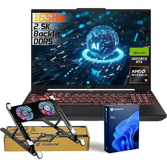 ASUS TUF Pro A16 VR-Ready Gaming Laptop Bundle
