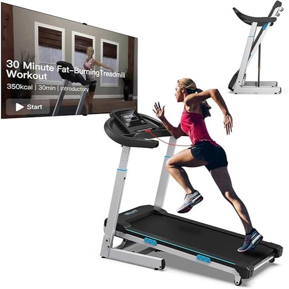 auto incline treadmill features
