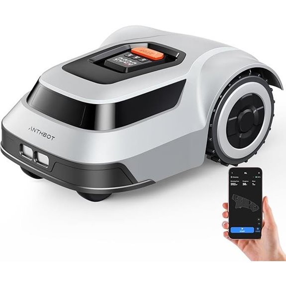 Robot Lawn Mower with Boundary Wire Auto Mapping