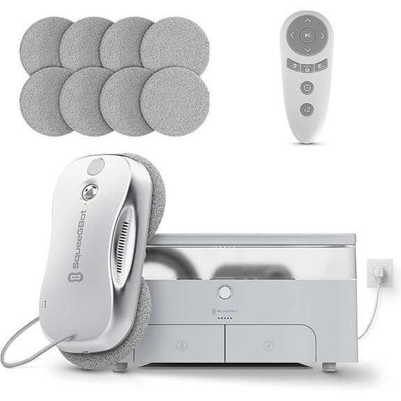 SqueeGBot Window Cleaning Robot with AI Navigation