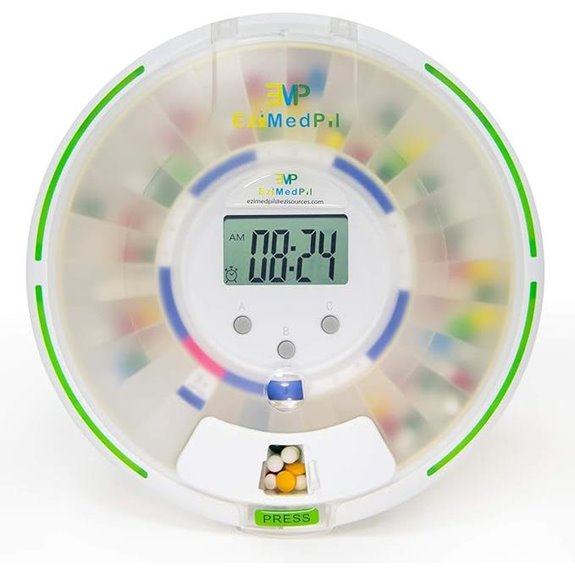 automatic pill dispenser alarm