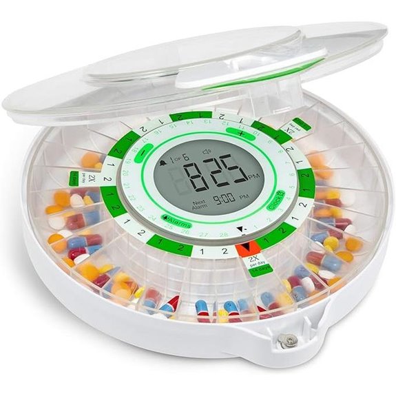automatic pill dispenser lcd