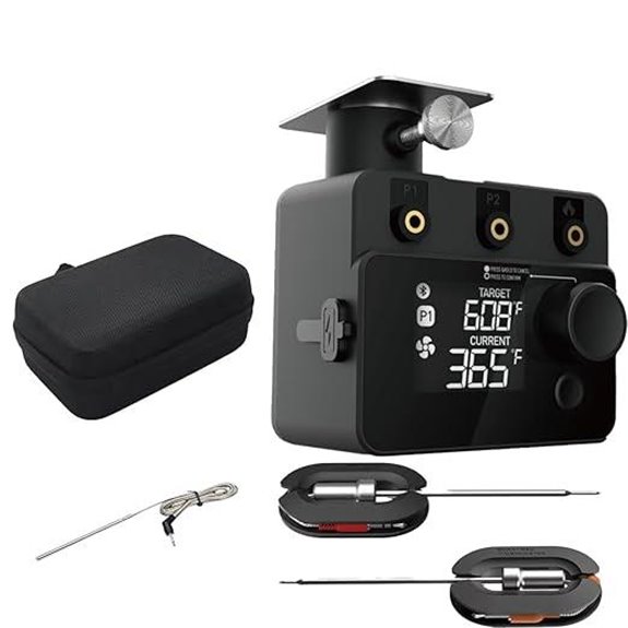 BBQ Grill Smoker Fan Temperature Controller