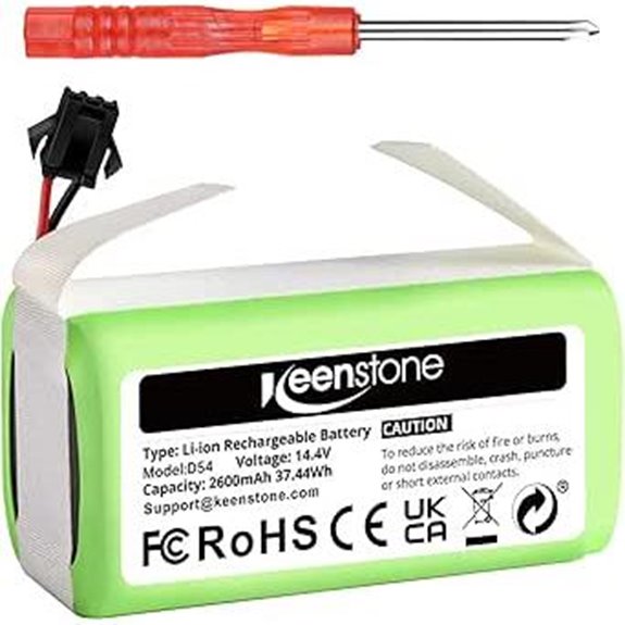 Replacement Battery for eufy RoboVac & Ecovacs Deebot