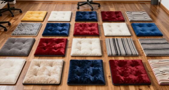best rug friendly rolling chair pads