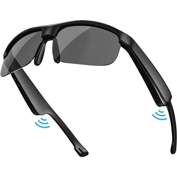 Smart Bluetooth Polarized Glasses with Mic & UV Protection