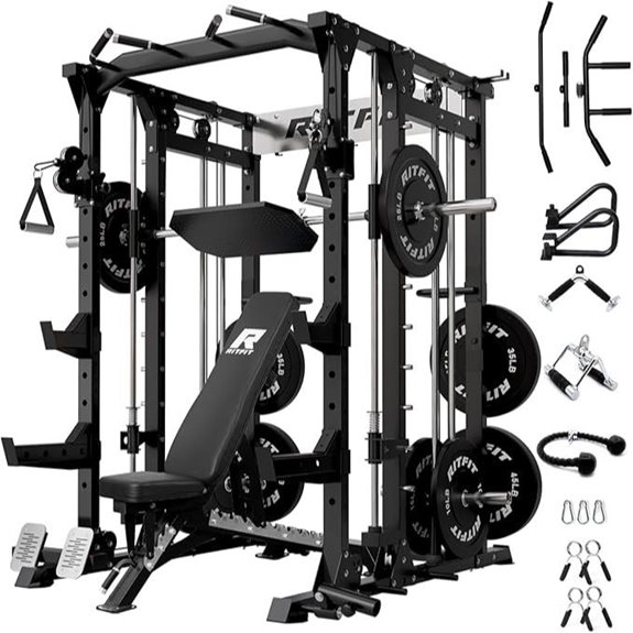 RitFit Buffalo Smith Machine & Power Cage System