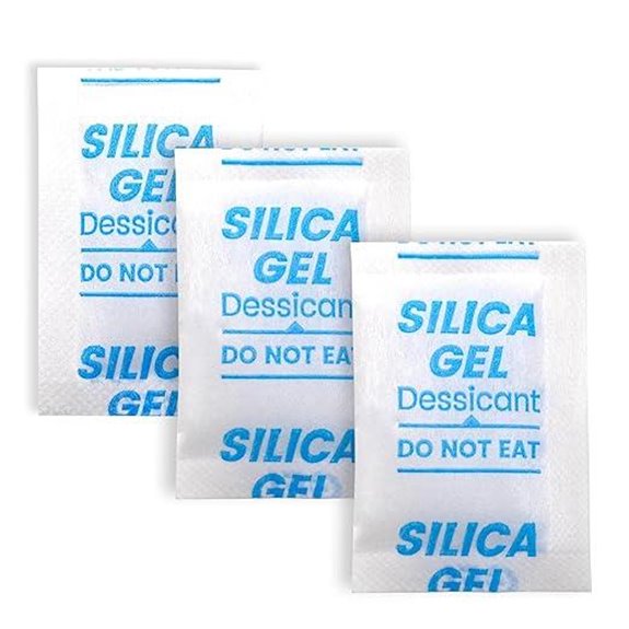 50PCS 5g Silica Gel Packets for Moisture Absorption