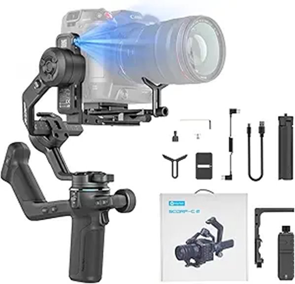 FeiyuTech SCORP-C2 3-Axis Camera Gimbal for DSLRs