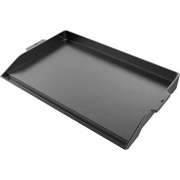 Utheer 23 Cast Iron Griddle for Gas Stoves