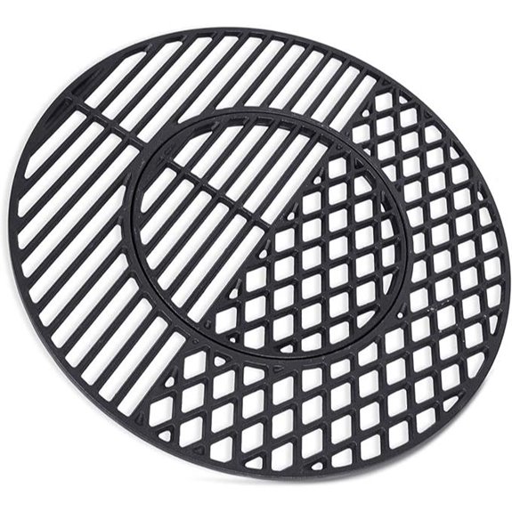 X Home 8835 Cast Iron Grill Replacement for Weber 22 Inch