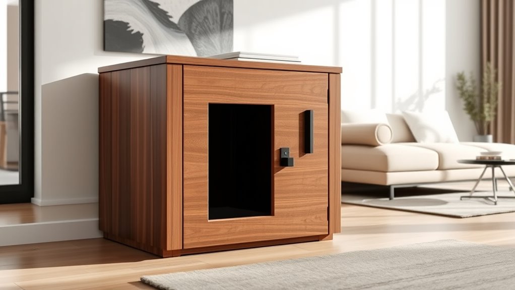 cat enclosure size and safety