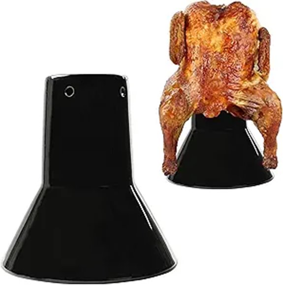 Ceramic Beer Can Chicken Holder for Grill