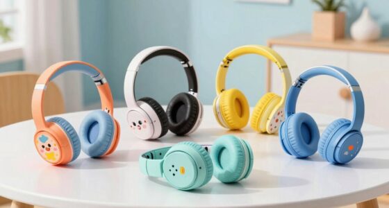 child safe volume limited headphones