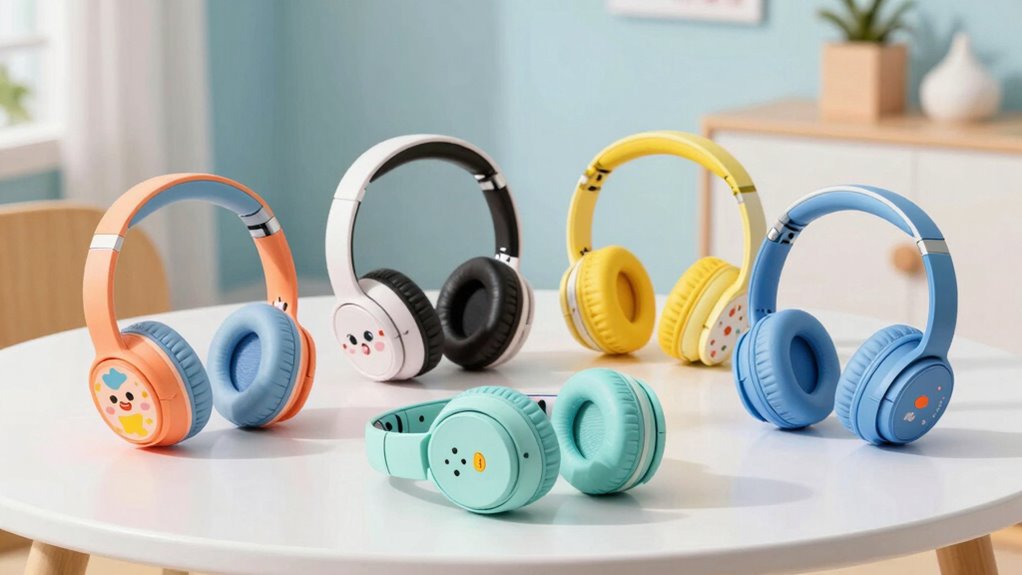 child safe volume limited headphones