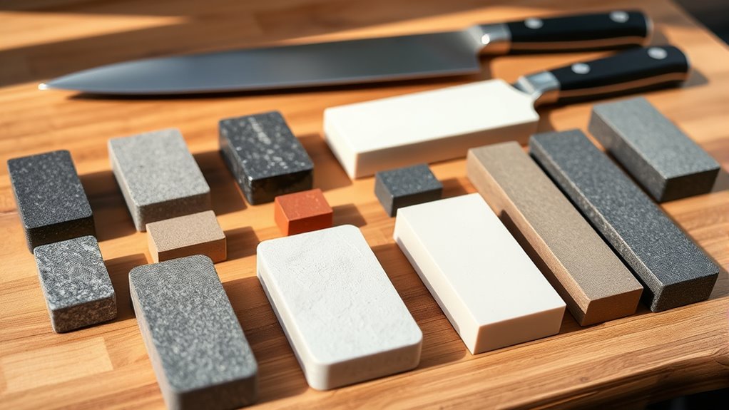 choosing appropriate sharpening stones