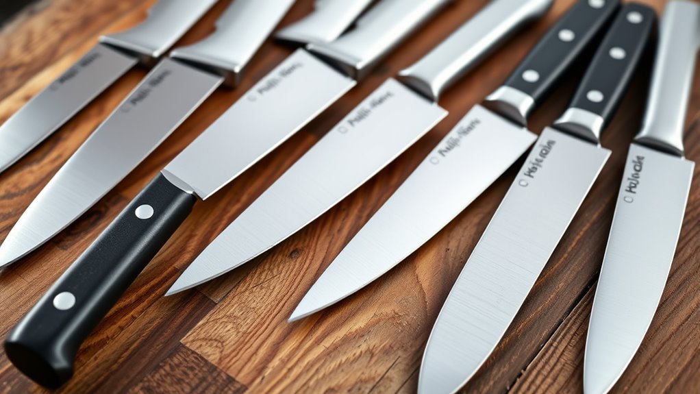 choosing sharp balanced knives