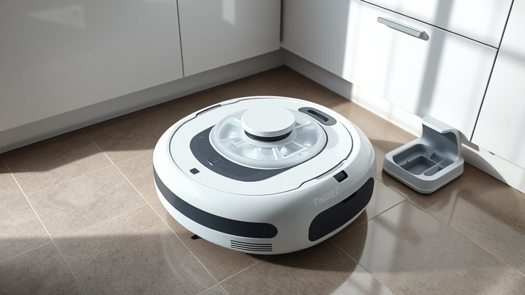 cleaning power docking features