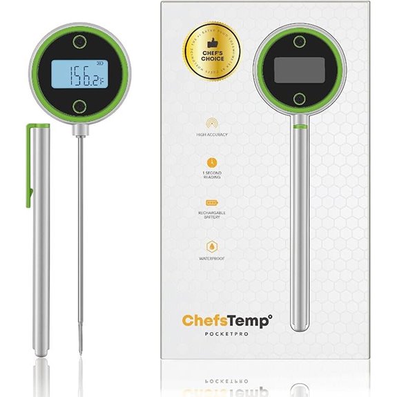 ChefsTemp Pocket Pro Instant Read Digital Meat Thermometer