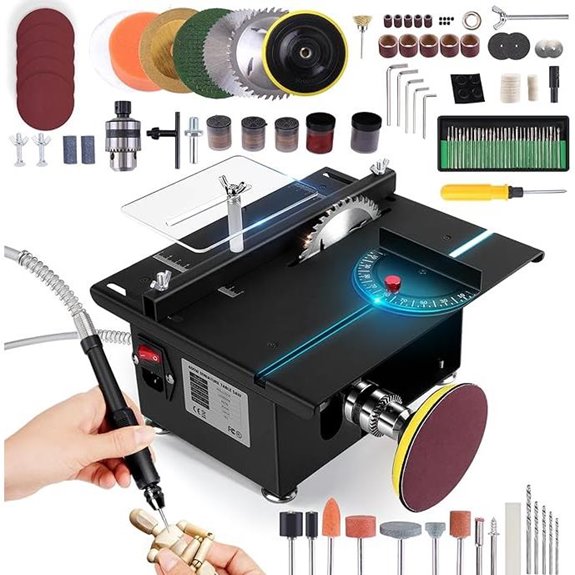 Mini Electric Table Saw for Crafts and DIY Projects