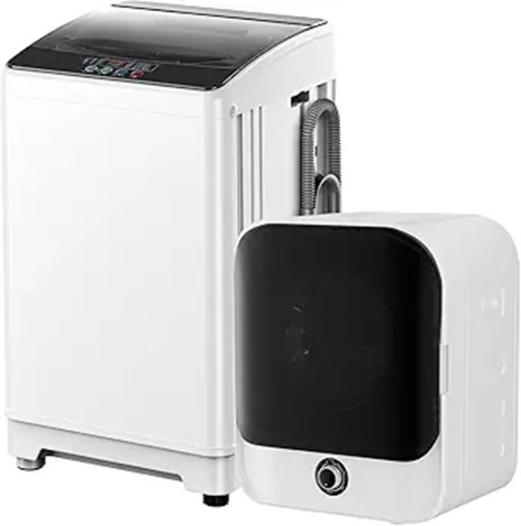 TABU Compact Washer & Dryer Set with 10 Programs