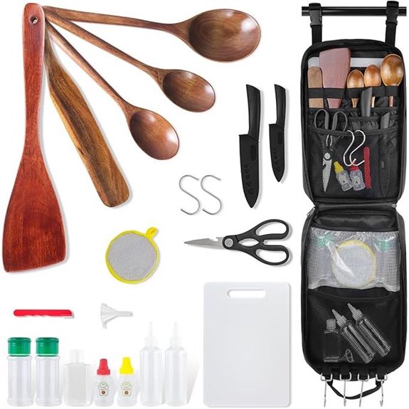 complete camping cookware kit