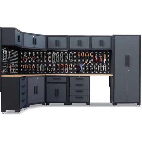 complete garage organization set