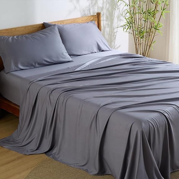 cooling bamboo queen sheets