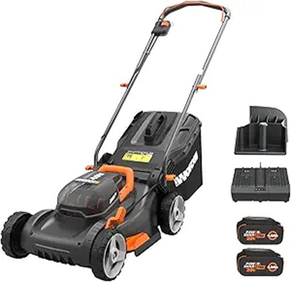 cordless 17 inch lawn mower