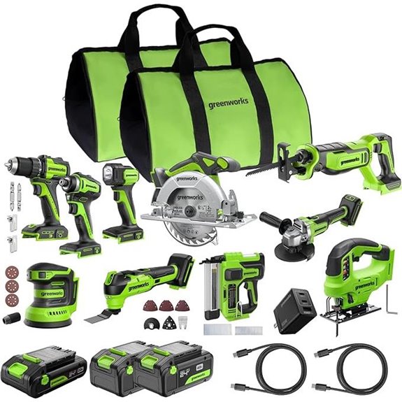 cordless power tool set