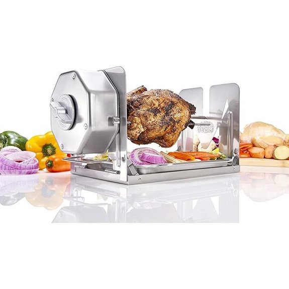 ROTO-Q 360 Cordless Rotisserie Kit for Grills