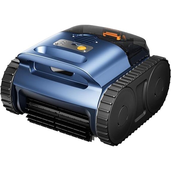 Cordless Robotic Pool Vacuum with Sonar Navigation