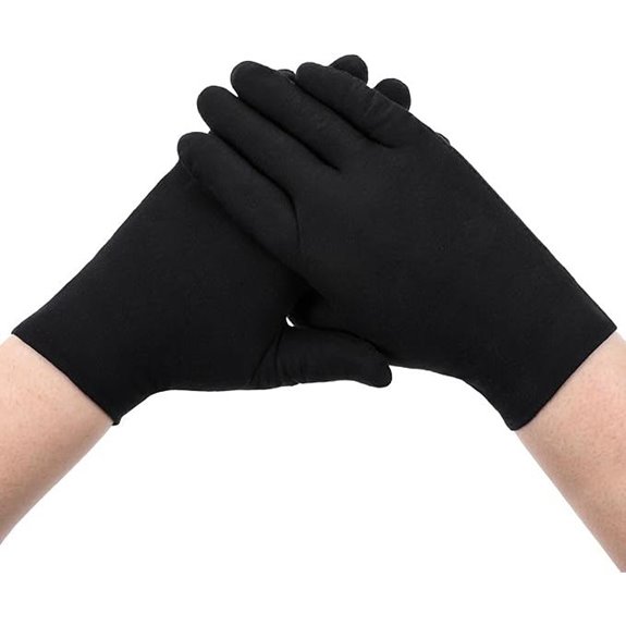 6 Pairs Cotton Gloves for Handling and Inspection