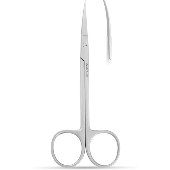 Iris Micro Dissecting Scissors 4.5 Curved