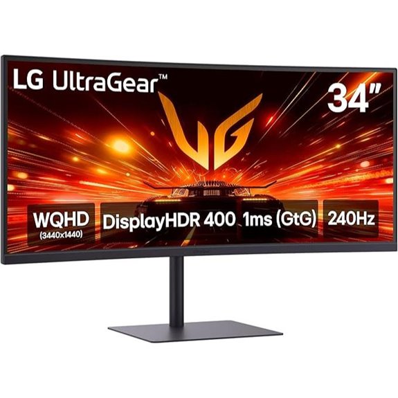 curved gaming monitor 34 inch
