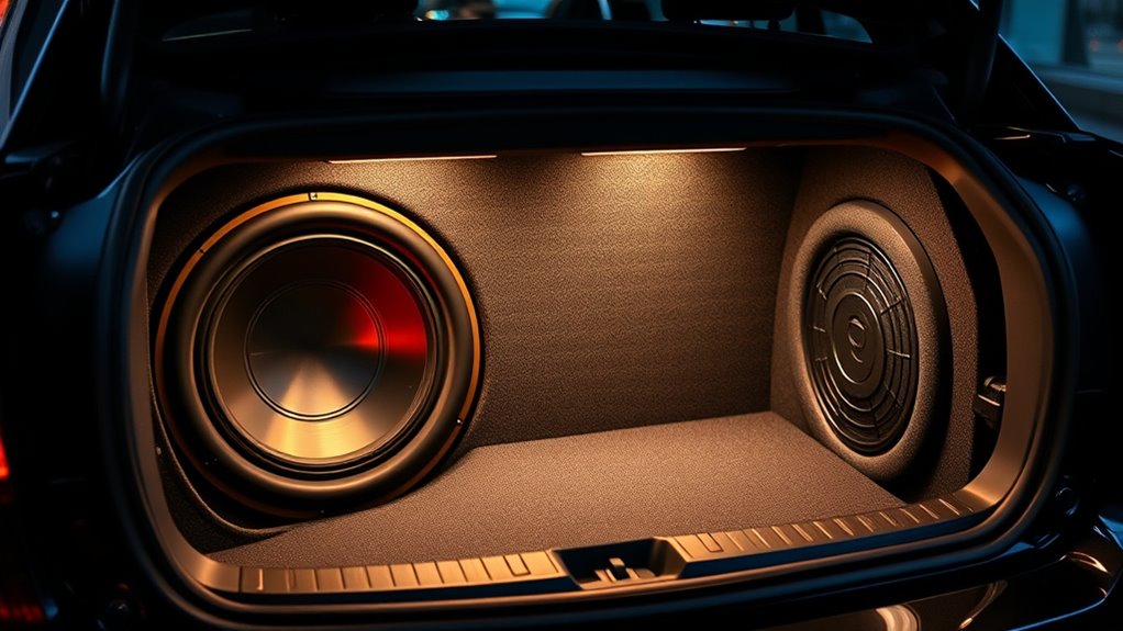 deep bass car subwoofer selection