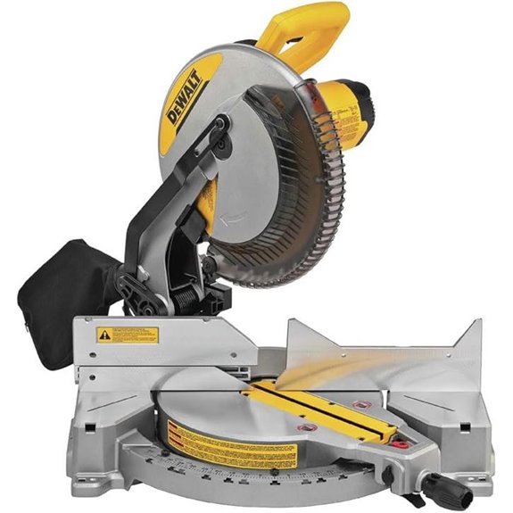 DEWALT 12-Inch Miter Saw 15-Amp Single Bevel Compound (DWS715)