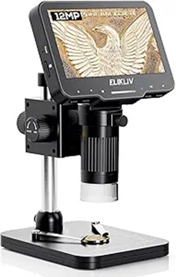 Elikliv 4.3 LCD Digital Coin Microscope (1000x)
