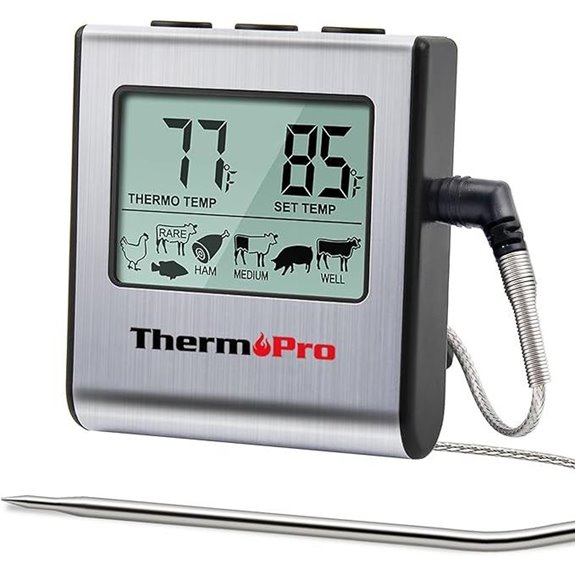 ThermoPro TP16 Digital Meat Thermometer with Timer