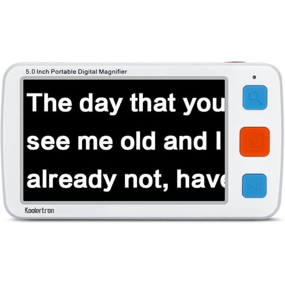 Koolertron 5 Digital Video Magnifier with Zoom