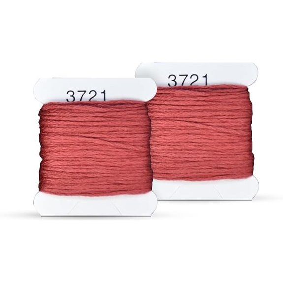 Embroidery Floss Kit with DMC Color Coding