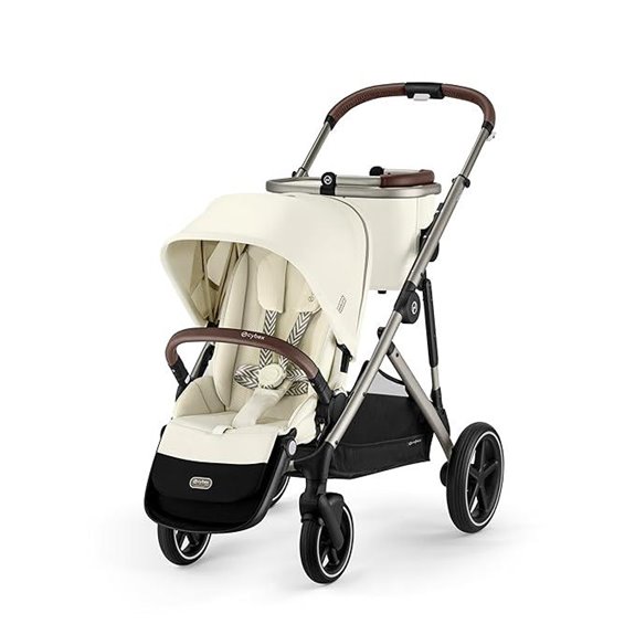 Cybex Gazelle S Double Stroller with Shopping Basket