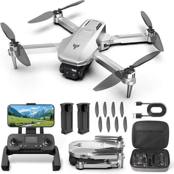 dual 2k camera drone
