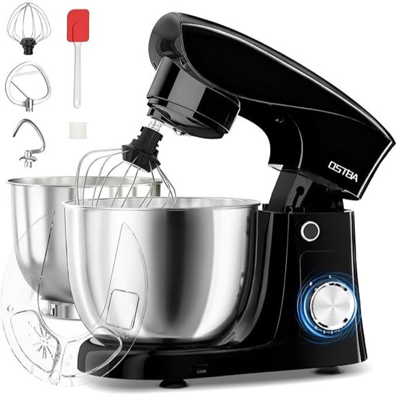 OSTBA 5QT+5.5QT Stand Mixer with Accessories