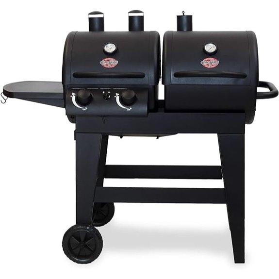 Char-Griller Dual-Function 2-Burner Gas & Charcoal Grill